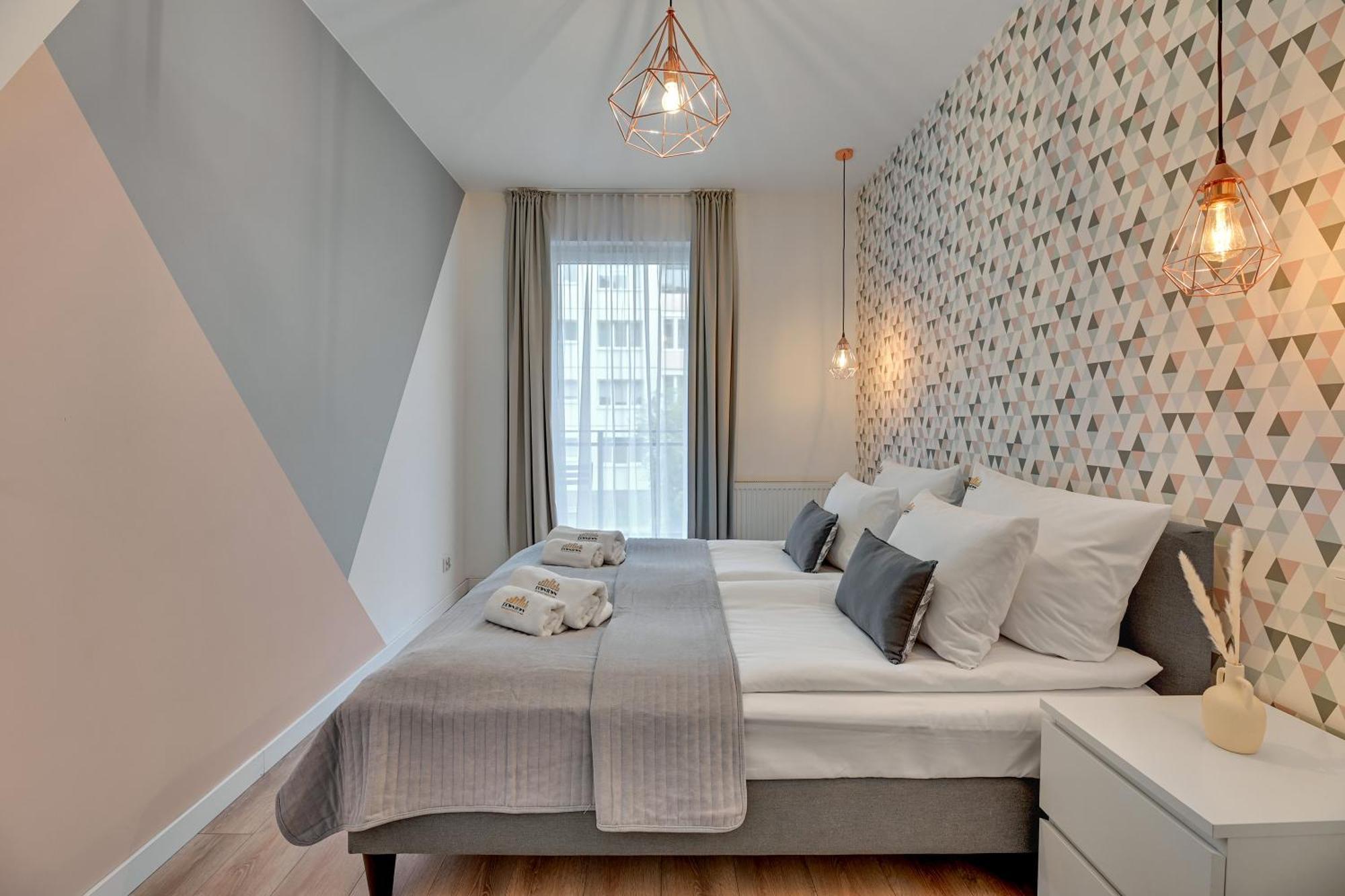 City Center Nowa Grobla Apartments & Parking By Downtown Apartments 그단스크 객실 사진